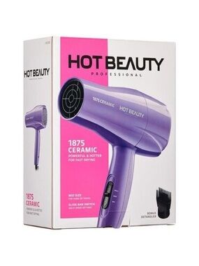 Hot Beauty Purple Ceramic Hair Dryer